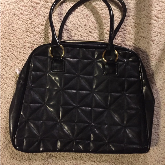 Lancôme black patent leather purse - Picture 3 of 3